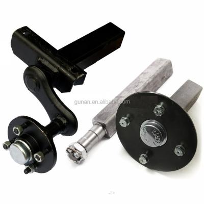 China Torsion axle of semi trailer parts without brake for sale