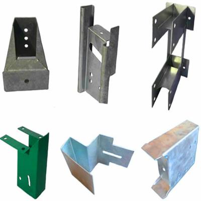 China OEM Steel / Stainless Steel Steel Guardrail Offset Blocks Highway Guardrail Post Using For Traffic Barrier for sale