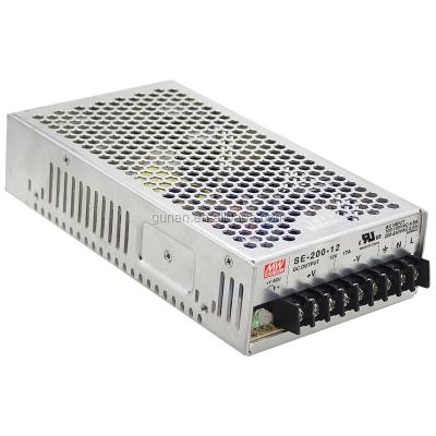 China PSU Switch Power Supply of SE-200 Meanwell 200W SE-200-3.3/5/7.5/12/15/24/27/36/48 for sale