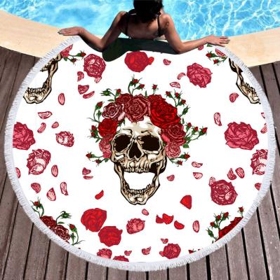 China Customize QUICK DRY beach towel, round beach towel, tuwalya beach SA for sale