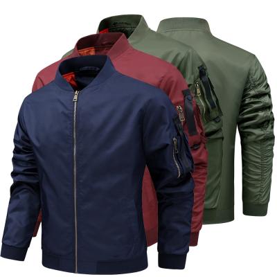 China Wholesale Reversible Outwear Causal Military Windproof Jacket With Logo Men's Polyester Anorak for sale