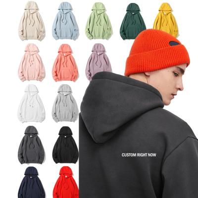 China Custom Logo Oversized Cotton Pullover Men Unisex Custom Hoodies Men Sweatshirts Plain Blank Anti-wrinkle for sale