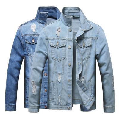 China Wholesale Youth Men's Breathable Jean Jacket High Quality New Arrivals Fashion Slim Fit Men Windproof Casual Blues Jean Jackets for sale