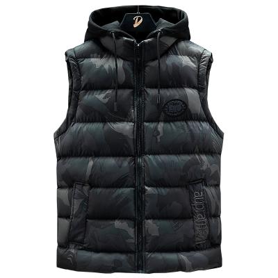 China Anti-wrinkle Men Waist Coat Padded Warm Keep Soft Fabric Winter Outdoor Multi Function Vest Jacket for sale