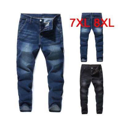 China Wholesale Viable Men's Clothing High Quality Cotton Fashion Casual Loose Friend Size Friend Denim High Top Plus Size Mens Jeans for sale