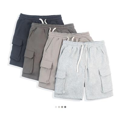 China Custom Outdoor Hot Multi Color Men's Outdoor Plain White Anti-Wrinkle Gym Summer Season 340g Shorts Beach Shorts for sale