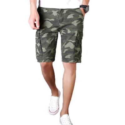 China 2020 New Arrival Cotton Cargo Short Pants Men Anti Wrinkle Camouflage Anti Pilling Softness Gym Pants Men for sale