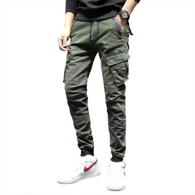 China Anti-Wrinkle Fashion Men's Trousers Outdoor Trousers Long Casual Cargo Pants For Men for sale