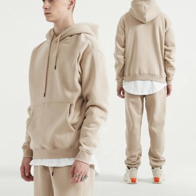 China Custom Made High Quality Outdoor Gym Men Tracksuit Cotton Sweatsuits Active Oversized Jogger Active Oversized Sweatsuits Breathable for sale