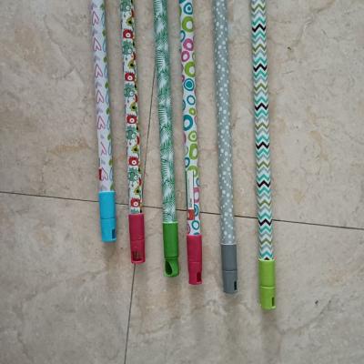 China Home Printing Broom Stick Metal Handle For Boom Broom 110/120/130/140/150cm for sale