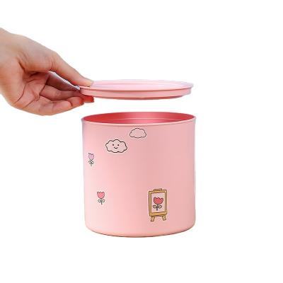 China Mimi Trash Can Rubbish Bin Garbage Bin Waste Bin Printing Viable Desktop LOGO For Gift Box for sale