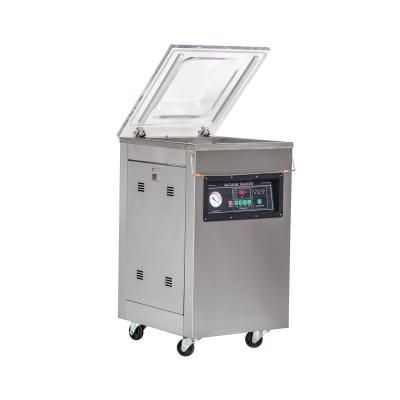 China Factory price food WANHE food chamber meat packaging machine cheap single vacuum dz500 vacuum liquid packing machine for sale