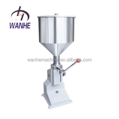 China A03 Food Stainless Steel Manual Paste And Liquid Filler For Shampoo Cream Filling Machine for sale