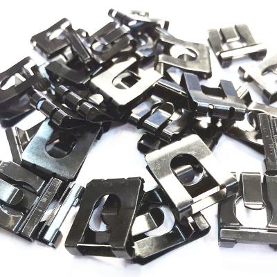 China Health Care Manufacturer of Fasteners Black 65M XDK Heavy Manganese Steel Retaining Card Type SN 60075-2 A Shaft Circlip U Card for sale