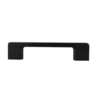 China China Factory Modern Square Cabinet Hot Selling Black Gold Furniture Handles Knurl Cabinet Handle for sale