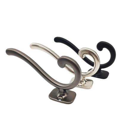 China Viable Wholesale Luxury Decorative Furniture Earring Wall Mounted Door Hook For Clothes for sale