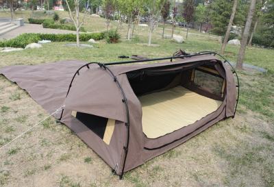 China 2-3 Person 4x4 4wd Offroad Waterproof Canvas Swag Tent for sale