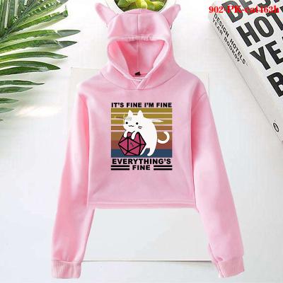 China Anti-Wrinkle New Arrival Crop Women Top Hoodie Wholesale Cheap Fitness Hoodie Woman for sale