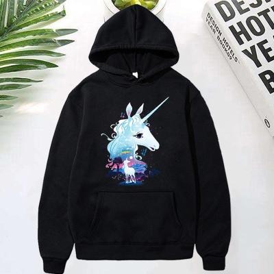 China Hot Selling Anti-wrinkle Men's Streetwear Clothing Plus Size Pullover Printing Forest Magic Hoodie for sale