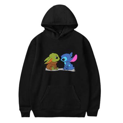 China high quality custom made comfortable Anti-wrinkle sublimation printed cartoon hot selling hoodies for sale