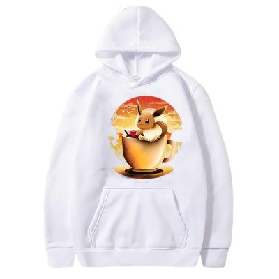 China High Quality Soft Anti-wrinkle Sweatshirt Customized Printing Bikachu Cartoon Hoodie for sale