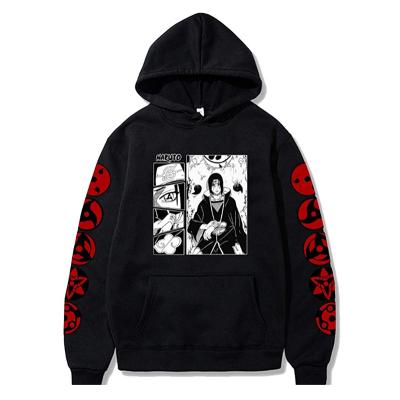 China High Quality Cheap Anti-wrinkle Custom Men's Latest Narutoes Hoodie Anime Printed Sweatshirt for sale