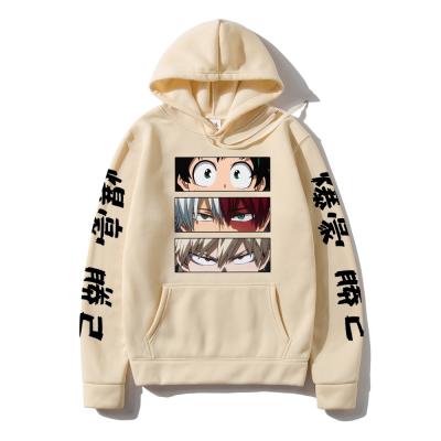 China Factory Price Breathable Wholesale Bakugou Katsuki My Hero Academia Japanese Anime Hoodie Sweatshirt for sale