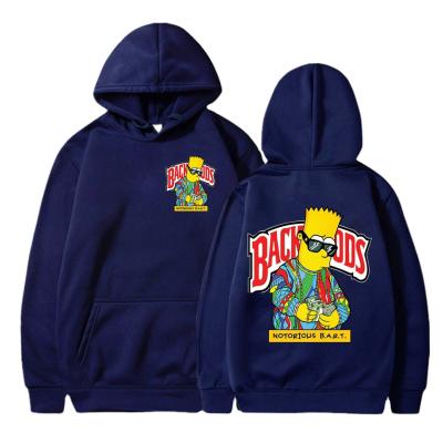 China Anti-Wrinkle Wholesale Streetwear Unisex Sweatshirt Printing Simpson and the Backwoods Hoodie for sale