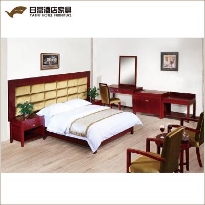 China Mordern new design velvet headboard hotel guest bedroom furniture for sale