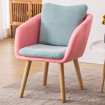 China Wholesale Modern Mordern New Leisure Designer Green Holstered Fabric Dining Chair for sale