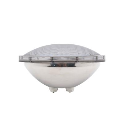 China Input Pool 316SS Material Par56 Pool Light AC DC 12V 24V 108pcs SMD2835 Power RGB Color Led Pool Lights for sale