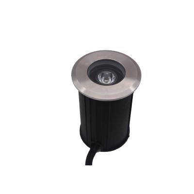 China Pool Light Huaxia IP68 High Power 3W 62mm Stell 304 Stainless And ABS Housing LED Underground Light for sale