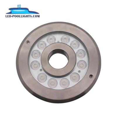 China Garden IP68 36W RGB 3 in 1 Underwater LED Fountain Lights LED Ring Light Pool Light Sprinkler CE Rohs for sale