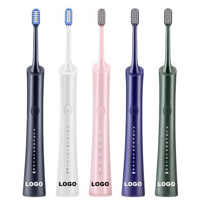 China USB Rechargeable Electric Toothbrush Replacement Heads Adult Waterproof Teeth Whitening Sonic Electric Toothbrush A02-ET0018 for sale