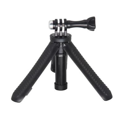 China PORTABLE Mini Table Tripod For Action Camera Stand and Smartphone Selfie Stick for sale