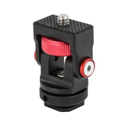 China With Cold Shoe 360 ​​Degree Rotation Aluminum Mini Snail Photography Ball Head for Monitor, Phone, Camera Mount for sale