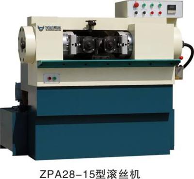 China Automatic Round Die Thread Rolling Machine For Bar Rod 380V 5KW 1 Year Warranty for sale