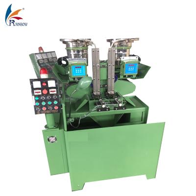 China Fully Automatic Nut Tapping Machine 2 Spindle Flange Overseas Service Center Available à venda