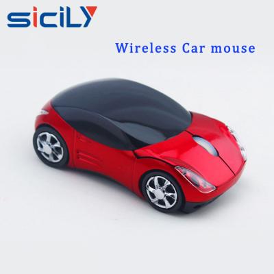 China Portable Wireless Computer 2.4ghz Car Shape Cute Wireless Mouse for sale