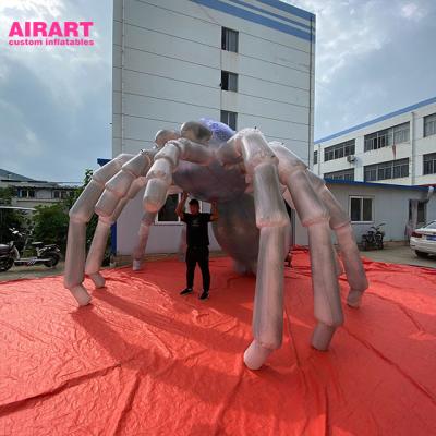 China Hot Sale Discount Party Halloween Inflatables Giant Inflatable Spider Animated Props for sale