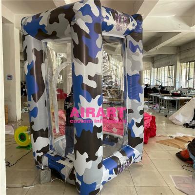 China Advertising Exciting CASH BOOTH/Inflatable/Inflatable Cash Cube Money Machine Booth Machine/Cash Grabber For Promotion Advertising for sale