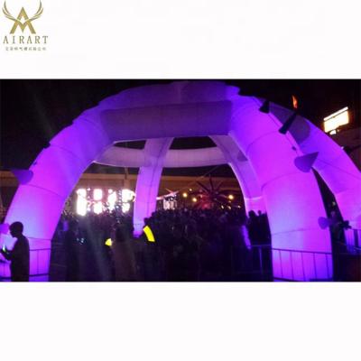 China White Oxford Cloth PVC Or LED Lighting Spider Tent Arcade Dome Tent Have Sharp Spine for sale