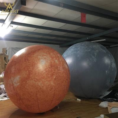 China Party Advertising Decoration Inflatable Inflatable Planet Inflatable Earth Moon for sale