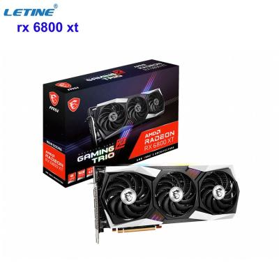 China Workstation amd radeon rx 6800 xt graphics card 16gb 6800 gpu for sale