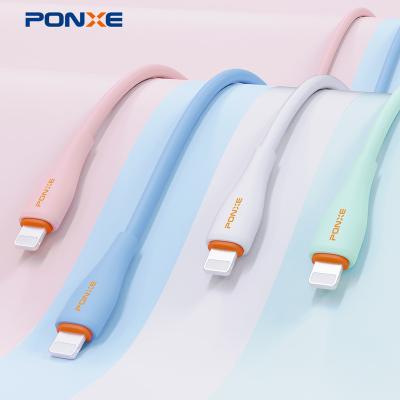 China MP3/MP4 Player PONXE 20W Usb Super Fast Charging 3A 60W Charger Usb C Data Cable Cable Palladium Type For Phone for sale