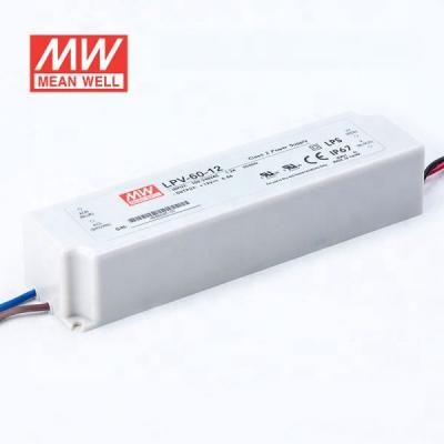 China The IP67 plastic conductor of the PSU. Shell LPV-60 Series 60W 5V 12V 15V 24V 36V 48V AC-DC LED MEANS SMPS GOOD CHANGE POWER SUPPLY for sale