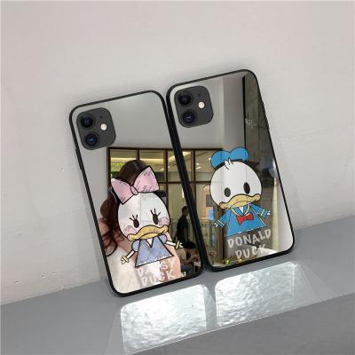 China Custom Incoming Anime Shockproof Pattern Printing Tempered Glass Case Cover Sublimation UV Phone Case Cover For Iphone 13 12 pro for sale