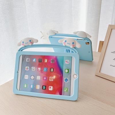 China Luxury Safety Cartoon Dog Case For Apple Ipad Mini 6 6th Gen Shockproof Protective Soft Silicone Cover Stand For Ipad 1/2/3/4/5/6 for sale