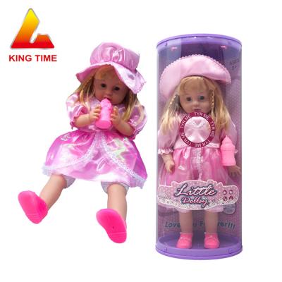 China Little Princess Educational Newborn Baby Reborn Dolls Silicone with Lovely Hair and Fashion Toys Plastic Doll Toy for Girls for sale