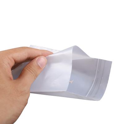 China Factory Custom Moisture Proof Compostable Biodegradable Self Adhesive Plastic Bags Frosted for sale